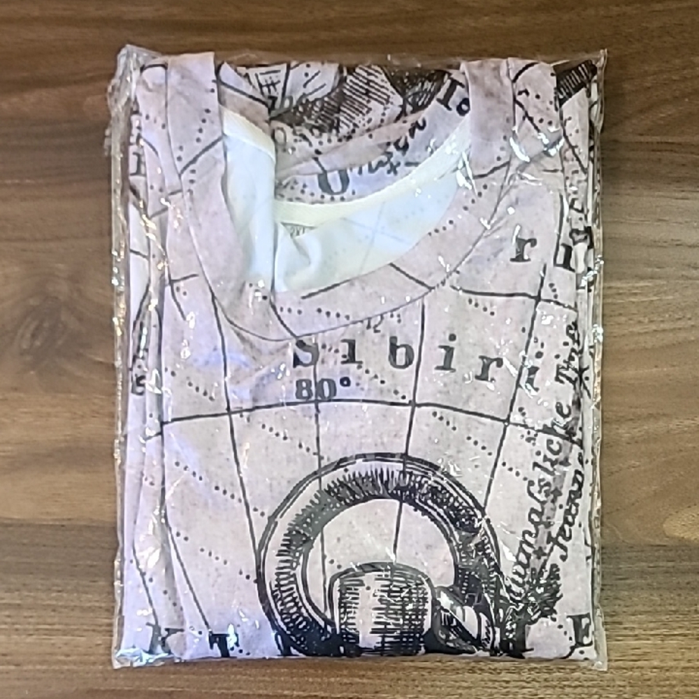 Nautical Voyage Anchor Script Mens Graphic T Shirt Dry Fit Grey Size 2XL - Picture 2 of 16